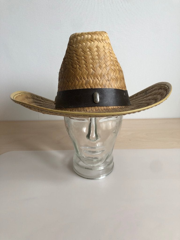 Western strohoed Cowboy, Ophalen, Maat 48/50 (M), Overige thema's, Accessoires