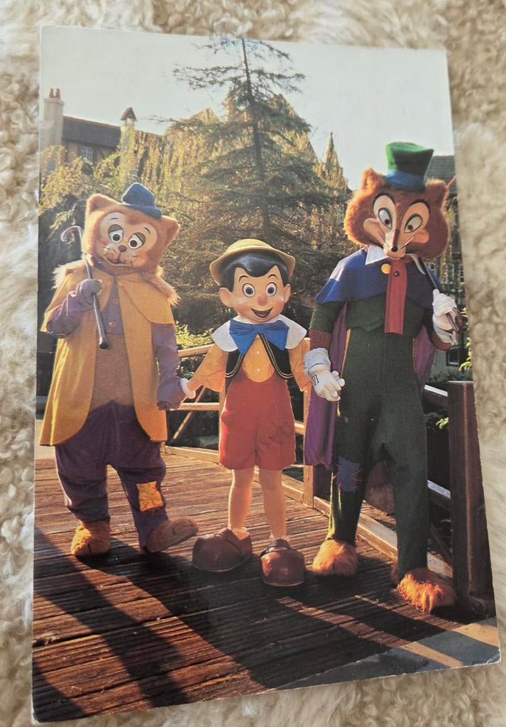 Pinokkio, Gideon en Jantje Fatsoen - Disney World Florida, Verzenden, 1980 tot heden, Gelopen, Buiten Europa