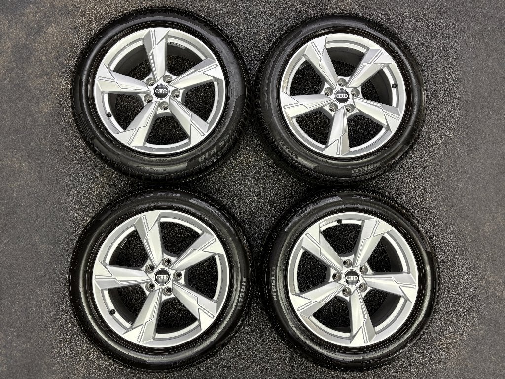 Winterset 18 inch Audi A6/S6 (C8/C7) met Pirelli-banden, Auto-onderdelen, 18 inch, Gebruikt, Velg(en), Personenwagen
