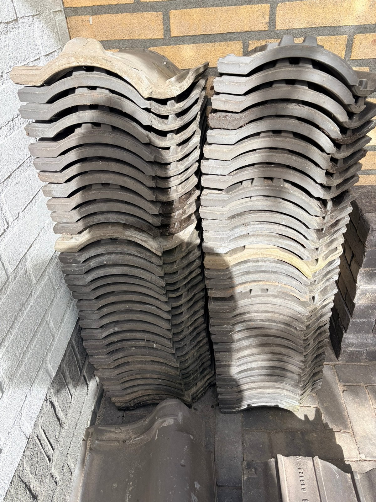 Dakpannen Koramic, Ophalen, Steen of Klei, Zwart, 5 tot 10 m²