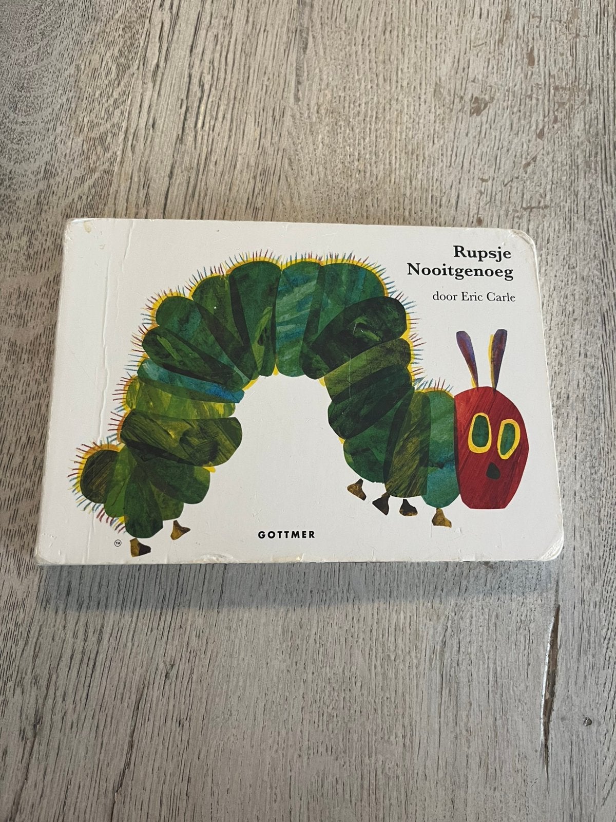 Eric Carle - Rupsje Nooitgenoeg, Boeken, Ophalen of Verzenden, Gelezen, Eric Carle, Prentenboek