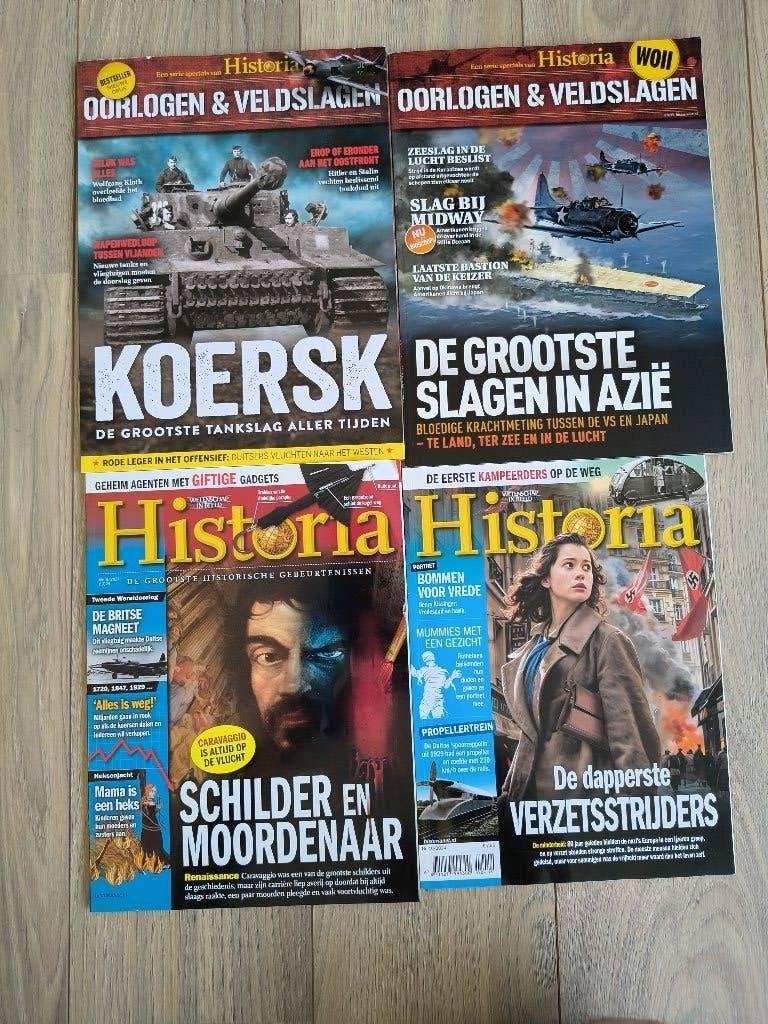 4x Tijdschrift Historia, Ophalen of Verzenden, Zo goed als nieuw, Overige typen