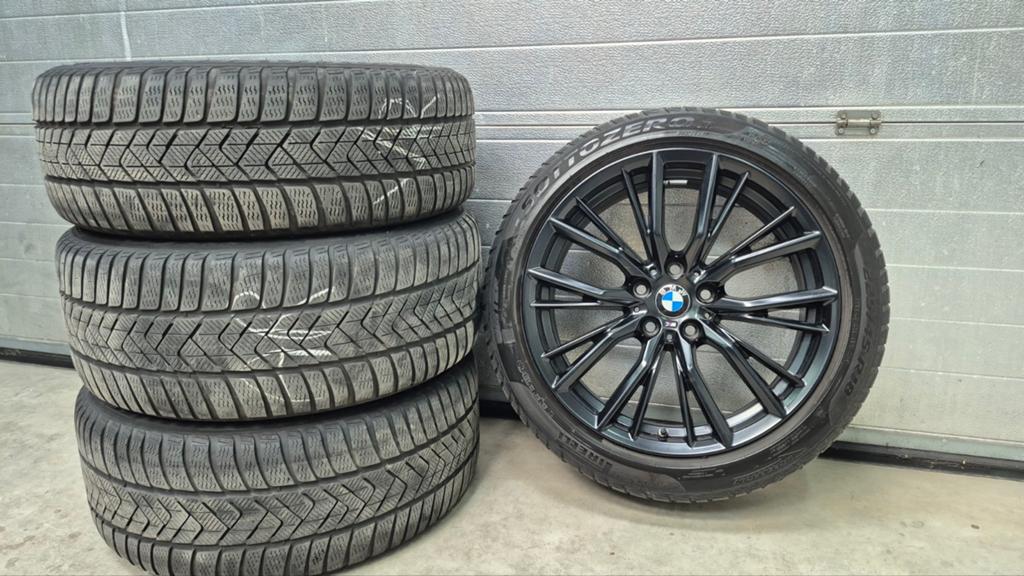 BMW 3SERIE G20 G21 18 inch 796M Breedset Velgen Winterbanden, Ophalen of Verzenden, BMW