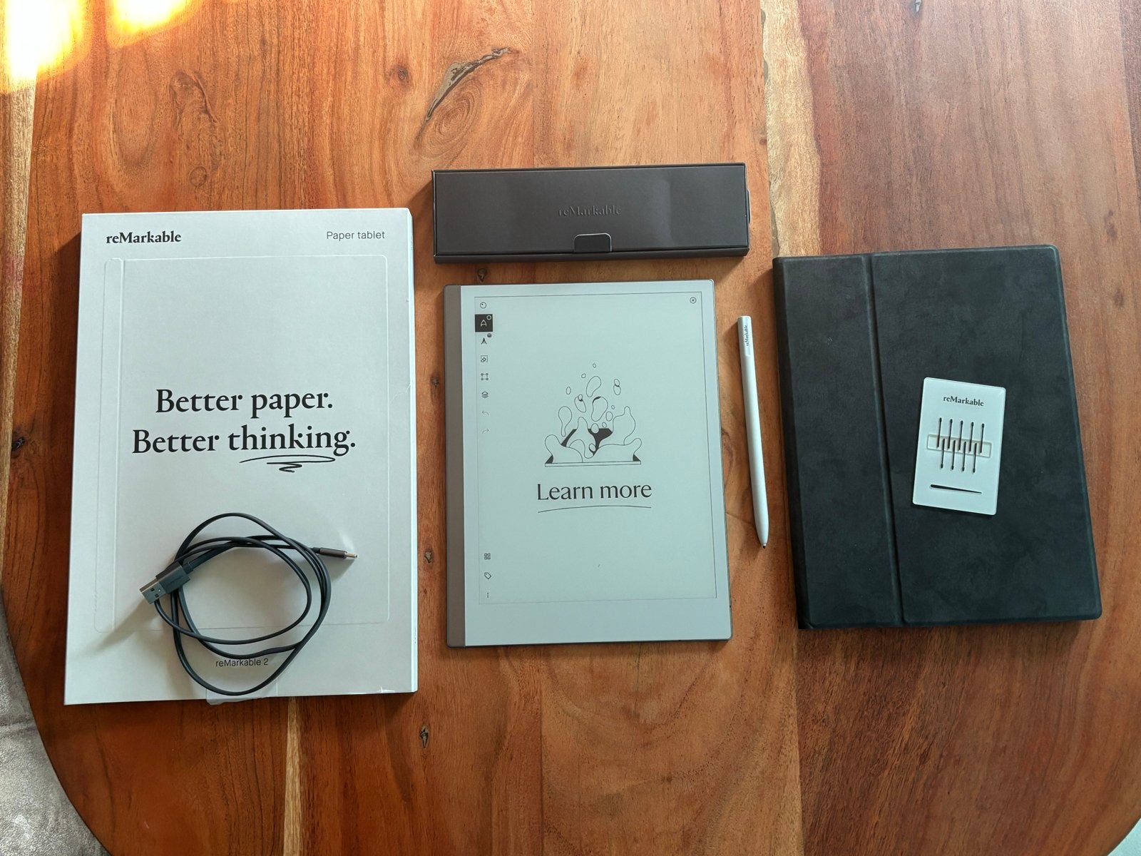 reMarkable 2 Paper Tablet met Marker Plus en hoesje, 8 GB, Ophalen of Verzenden, 10 inch of meer, Wi-Fi