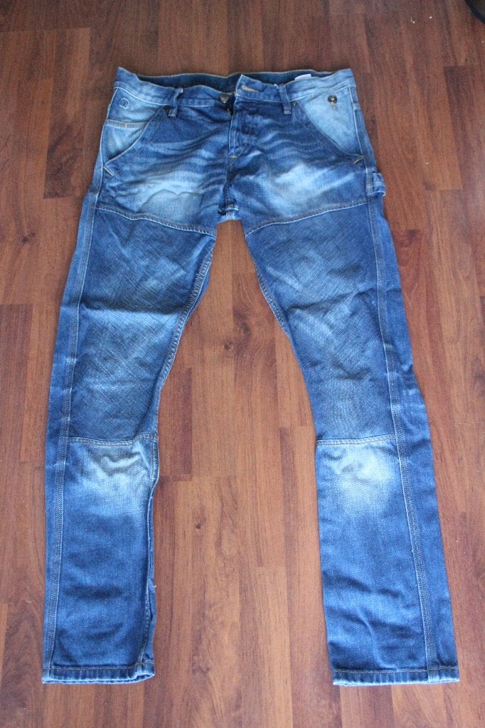 spijkerbroek blauw yoe coolcat, Ophalen of Verzenden, Gedragen, Blauw, W32 (confectie 46) of kleiner