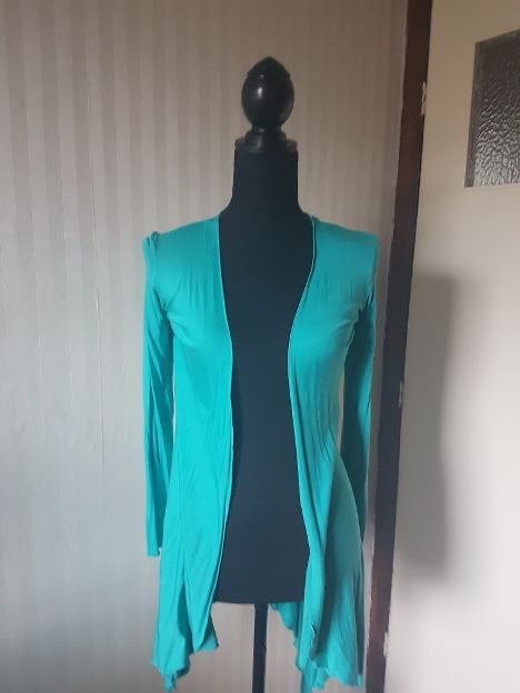 Prachtig zee tiffany groen turquoise Perla Nera vest 36 S, Perla Nera, Verzenden, Nieuw, Maat 36 (S)