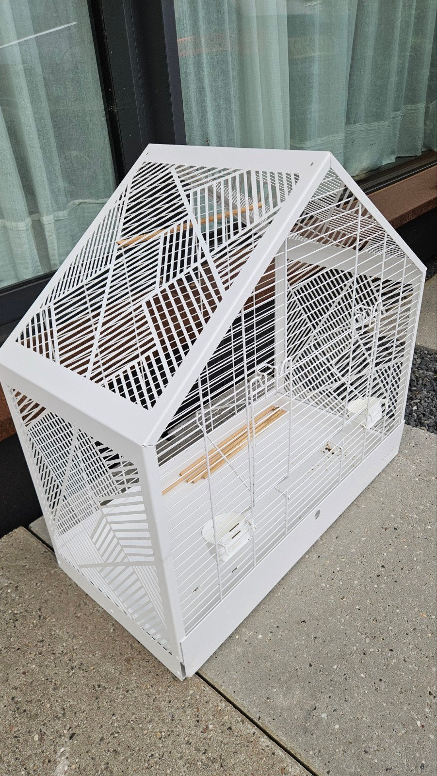 Beeztees vogelkooi Yara wit met starterskit
Metalen vogel, Ophalen, Gebruikt, Metaal, Vogelkooi