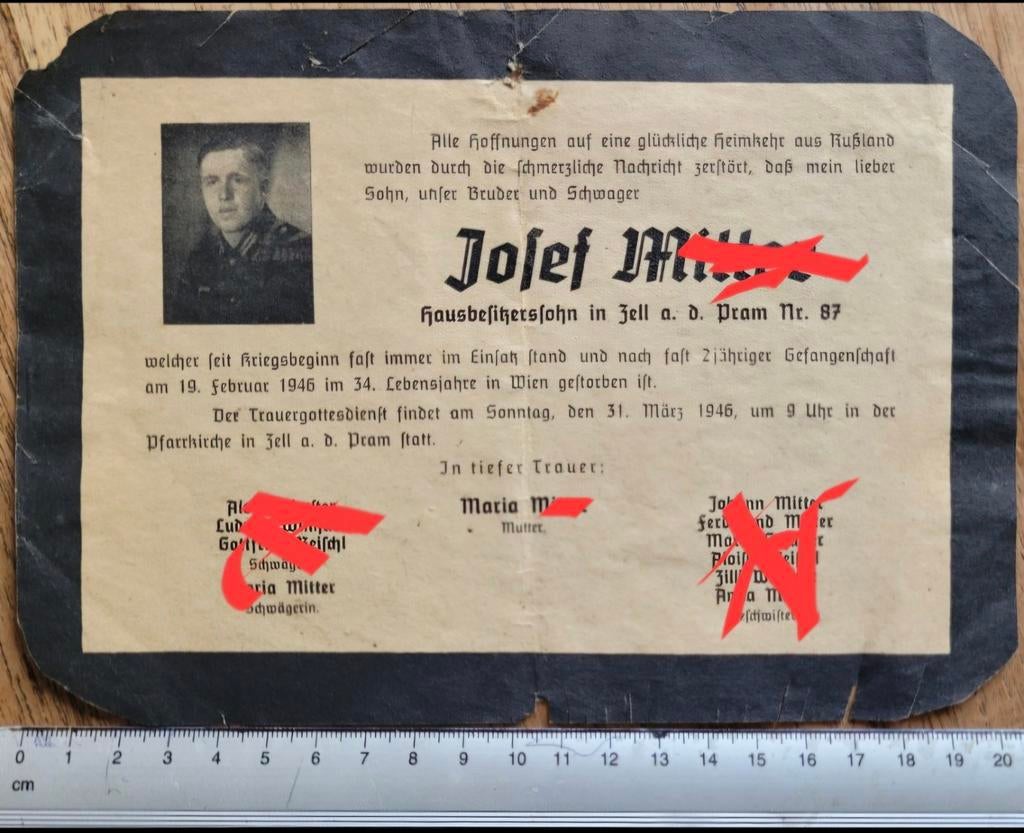 XXL Duits Gevangenschap POW Wehrmacht Soldaat Rusland WW2, Ophalen of Verzenden, Duitsland