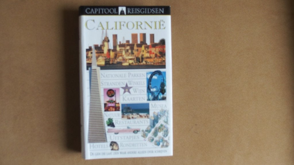 Californie - Capitool - reisgids, Capitool, Ophalen of Verzenden, Zo goed als nieuw, Reisgids of -boek