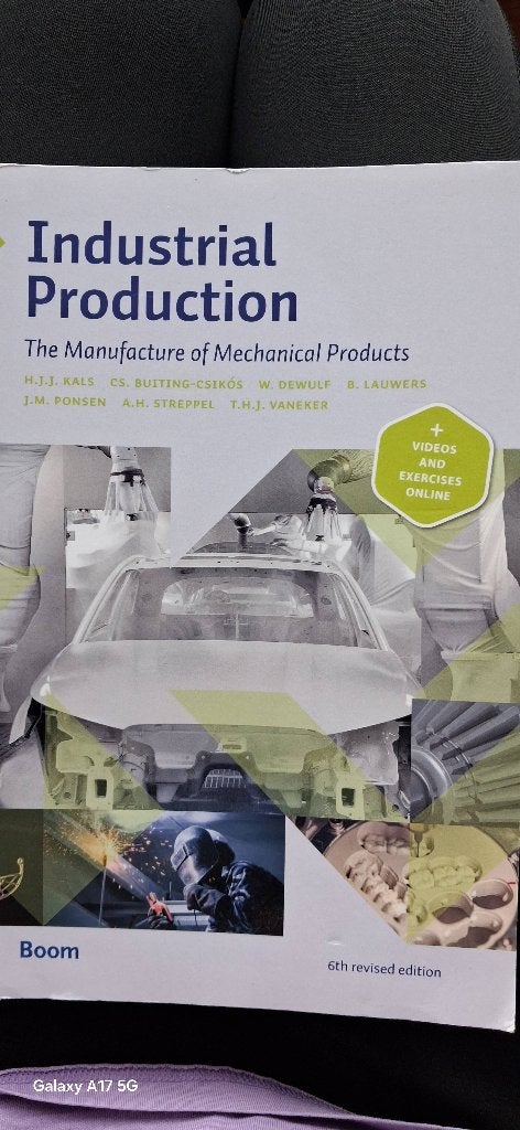 Industrial production, Boeken, Ophalen, Beta, Zo goed als nieuw, HBO