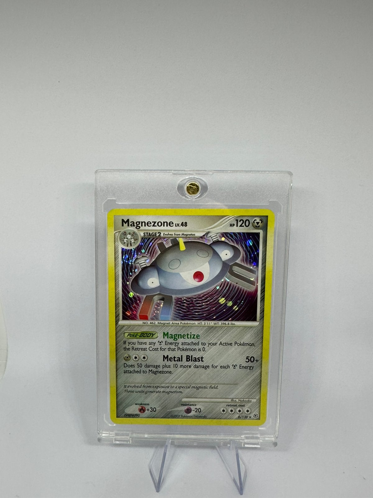 Magnezone 8/130 Holo Diamond & Pearl met Swirl, Ophalen of Verzenden, Zo goed als nieuw