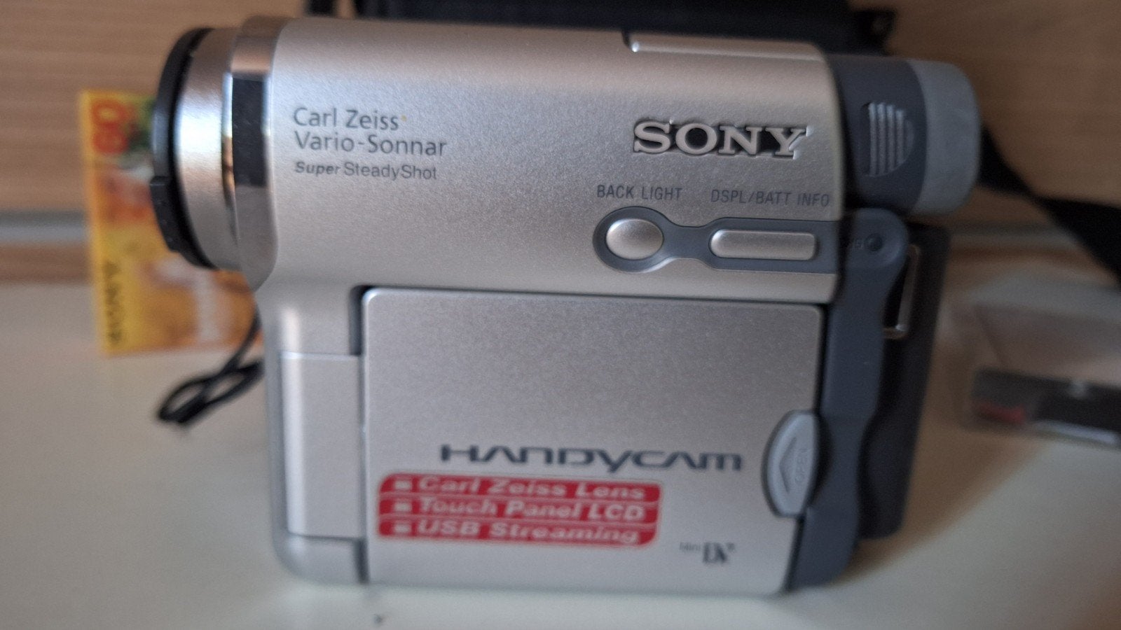 Sony handycam DCR-HC 14E, Ophalen, Overige soorten, (Video)band