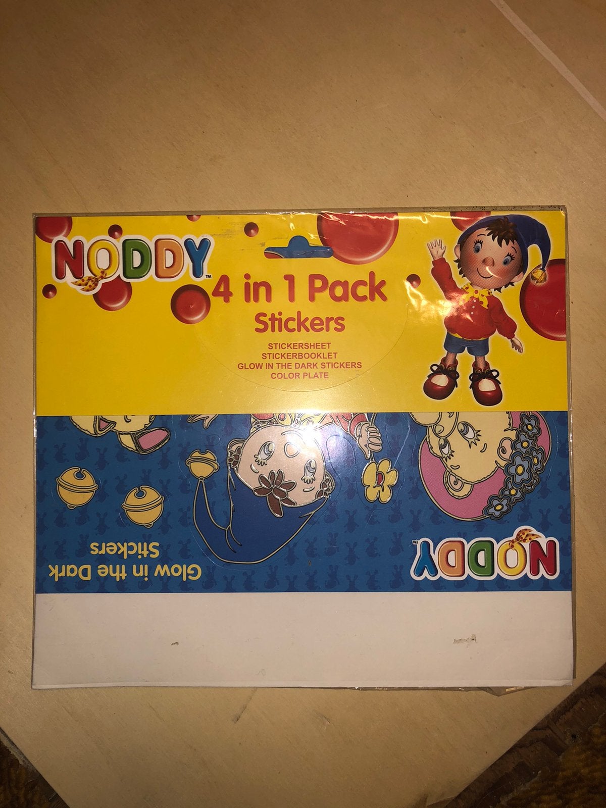 Noddy glow-in-the-dark stickers, Ophalen of Verzenden, Nieuw, Knutselen