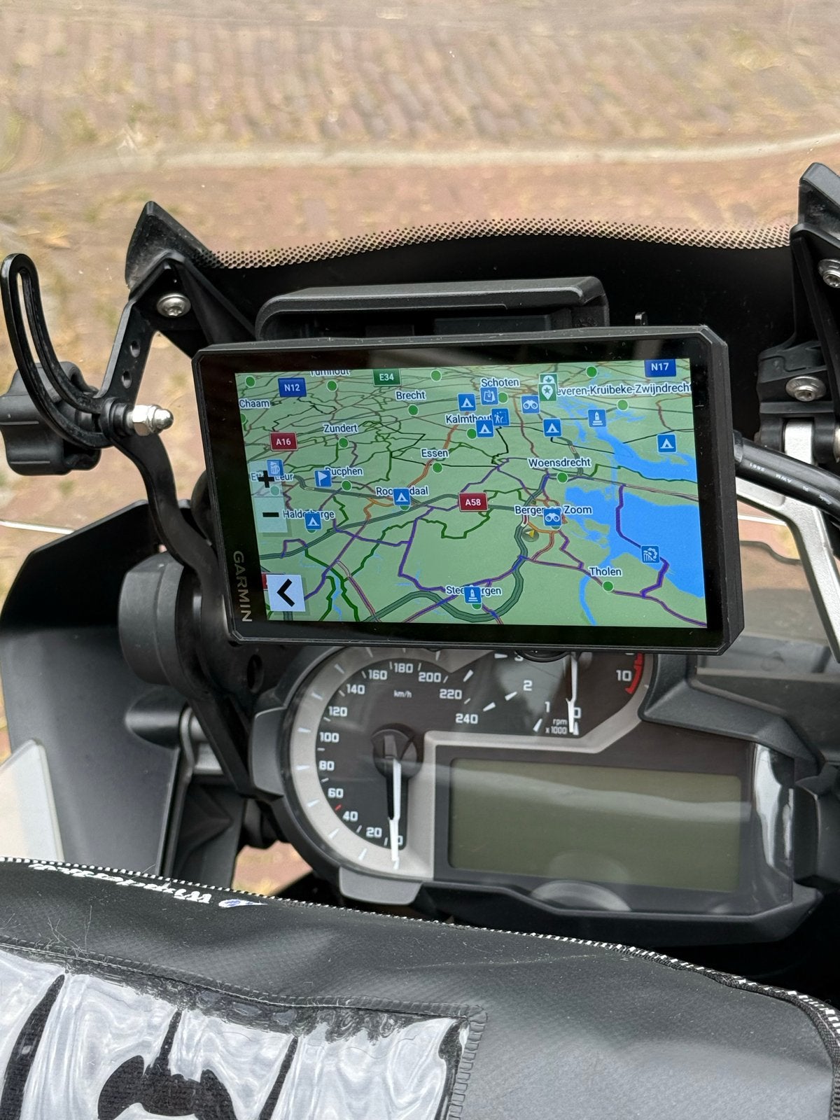 Garmin Zumo XT2 Motorfiets Navigatie met BMW Cradle, Motoren, Ophalen of Verzenden, Zo goed als nieuw