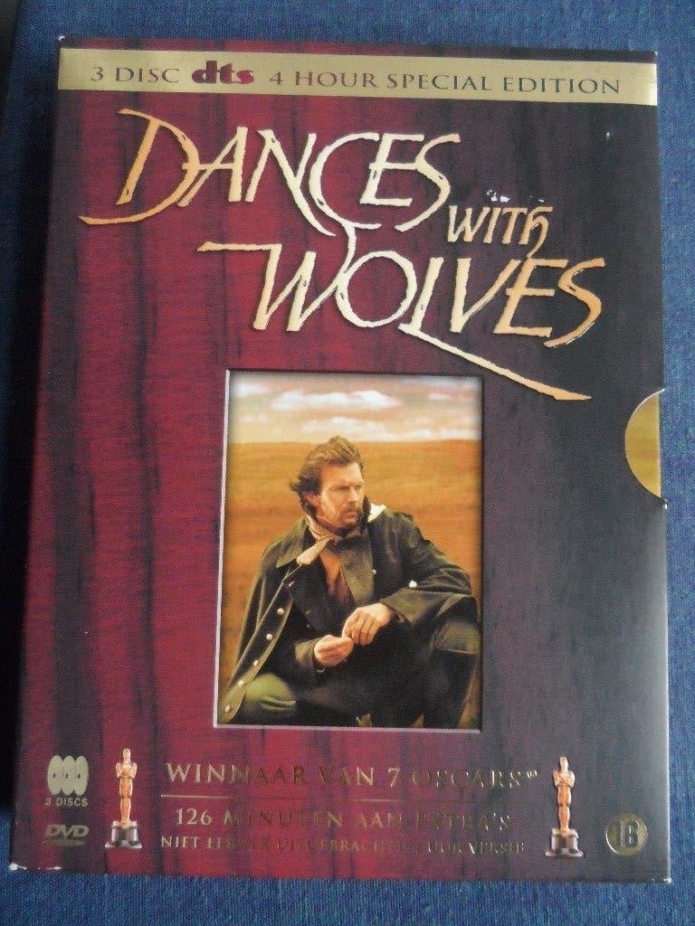 DVD Dances with wolves, Vanaf 16 jaar, Ophalen of Verzenden, Zo goed als nieuw, Actie
