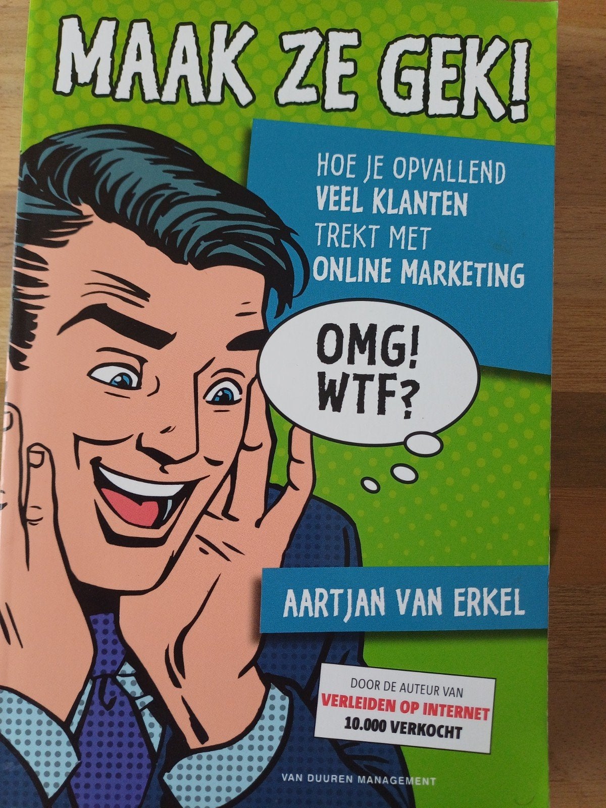 Aartjan van Erkel - Maak ze gek!, Aartjan van Erkel, Sociale wetenschap, Ophalen of Verzenden, Zo goed als nieuw