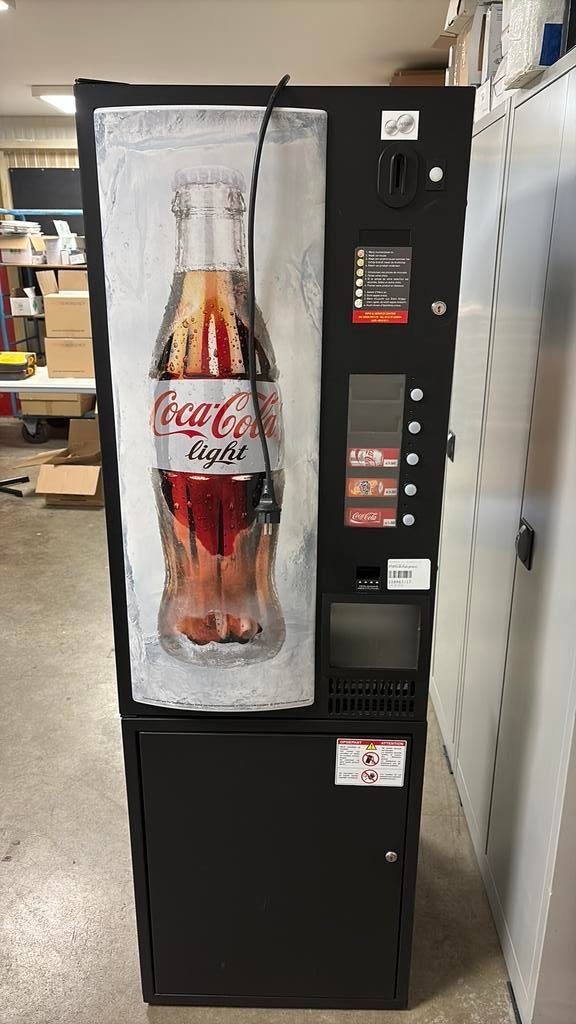 Cocacola automaat, Ophalen, Gebruikt