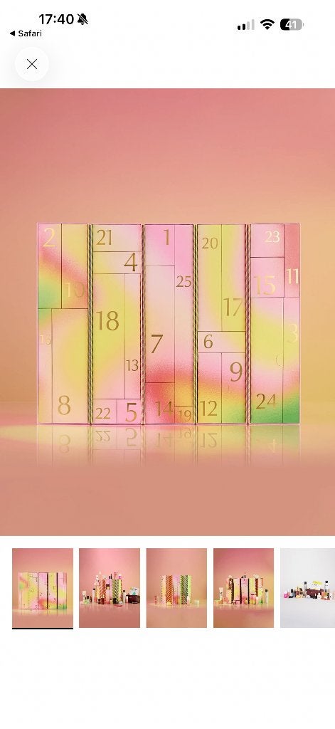 Bijenkorf adventskalender 2026, Sieraden, Tassen en Uiterlijk, Overige kleuren, Gehele gezicht, Nieuw, Ophalen of Verzenden