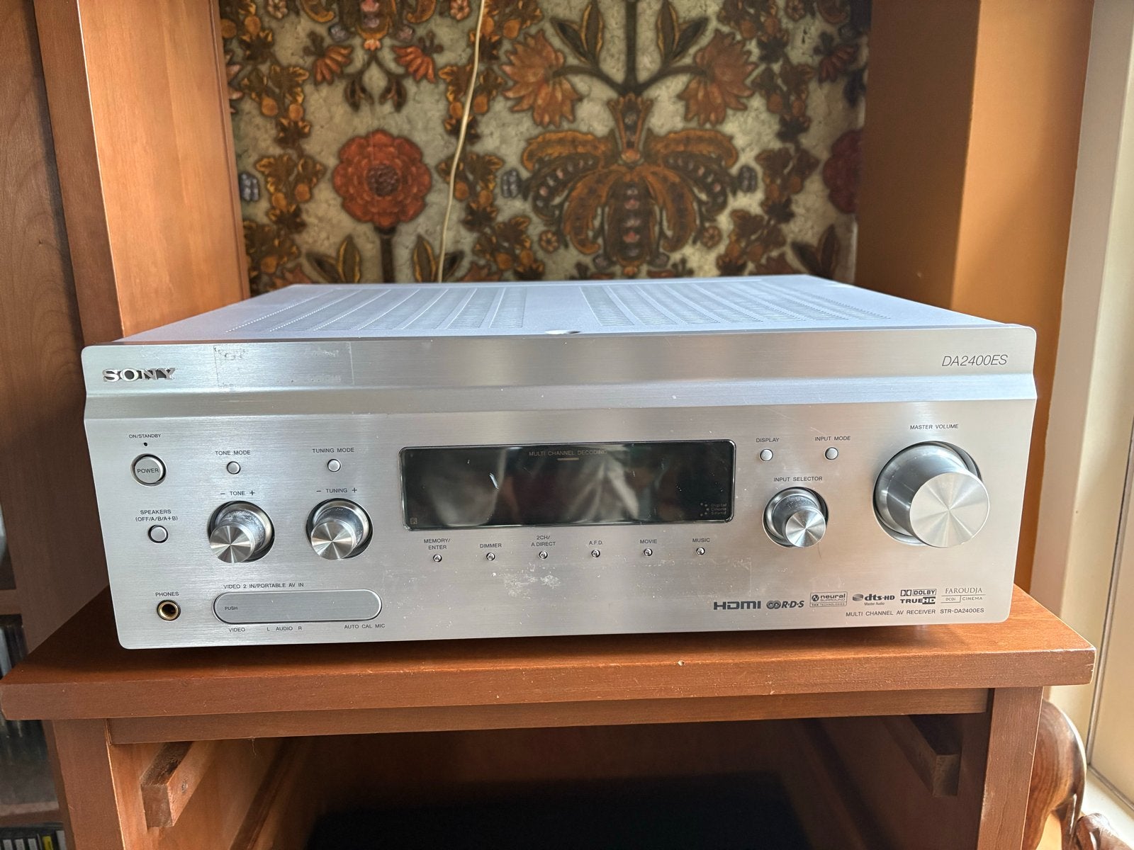 Sony DA 2400 ES AV-receiver, Ophalen, Gebruikt, Sony, 120 watt of meer