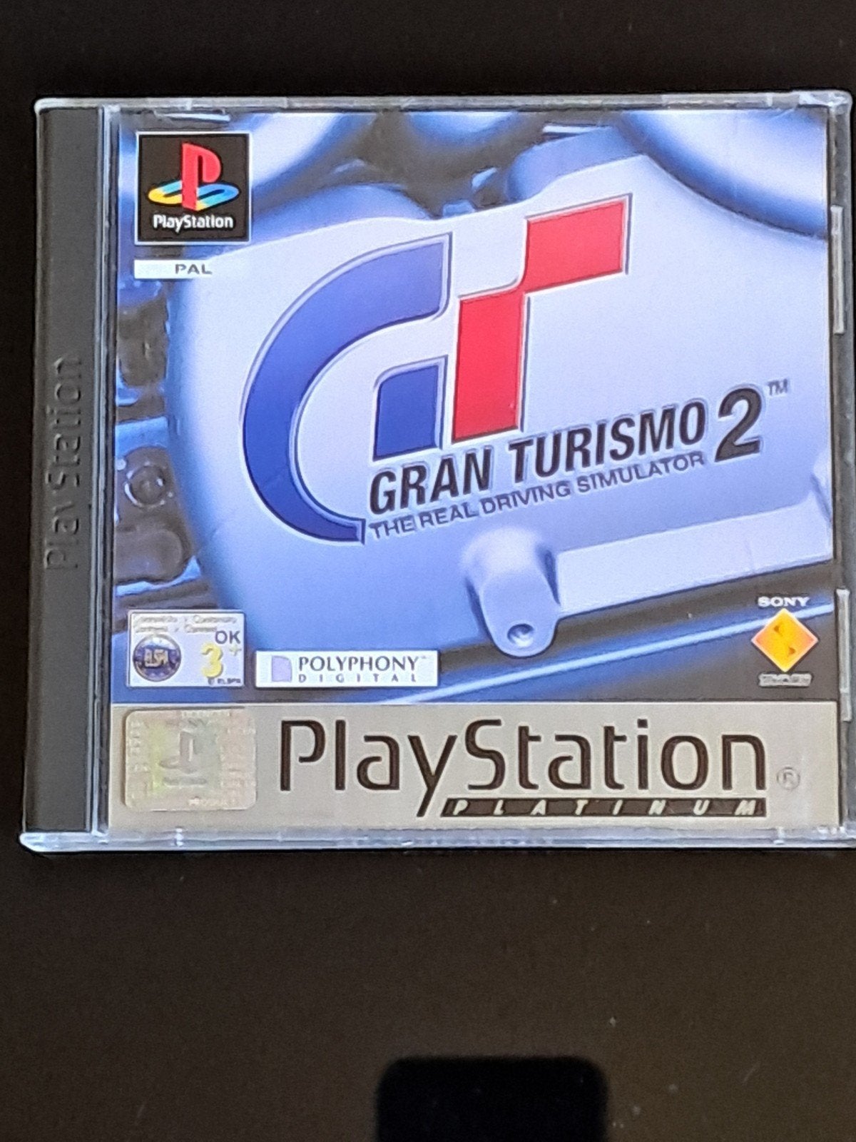 Playstation 1 game : Gran Turismo 2 Platinum, Gebruikt, 1 speler, Racen en Vliegen, Ophalen of Verzenden