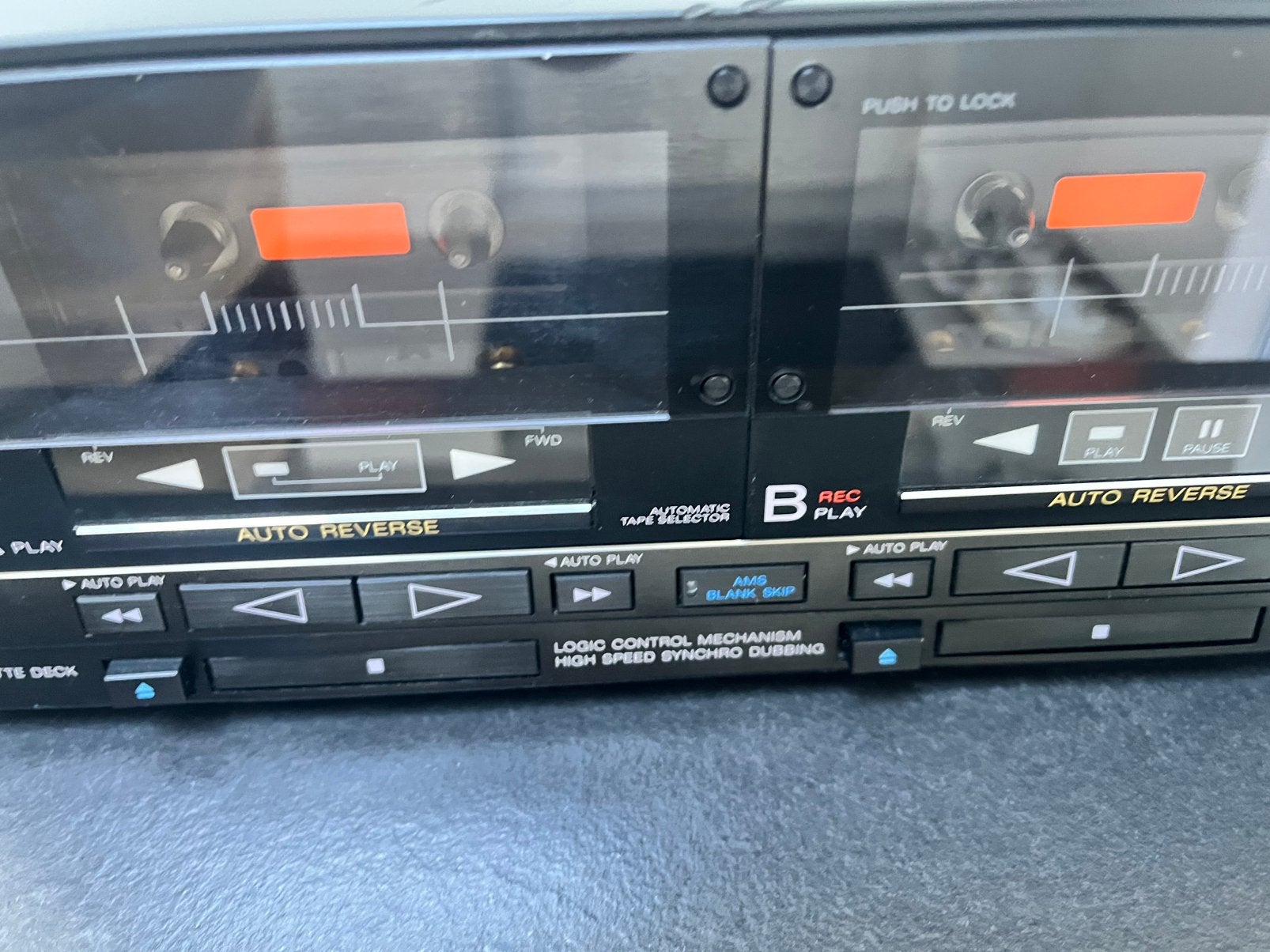 Sony dubbele cassettedeck, Audio, Tv en Foto, Ophalen, Sony