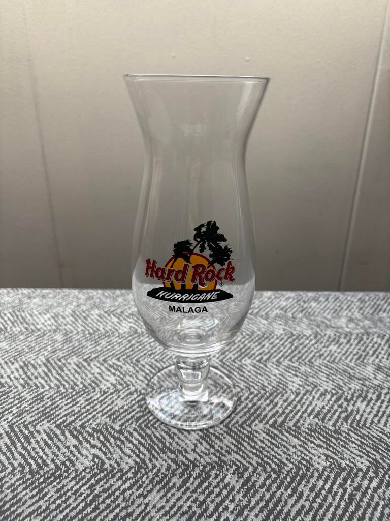 1 glas van Hardrock café Malaga, Ophalen of Verzenden, Nieuw, Overige typen