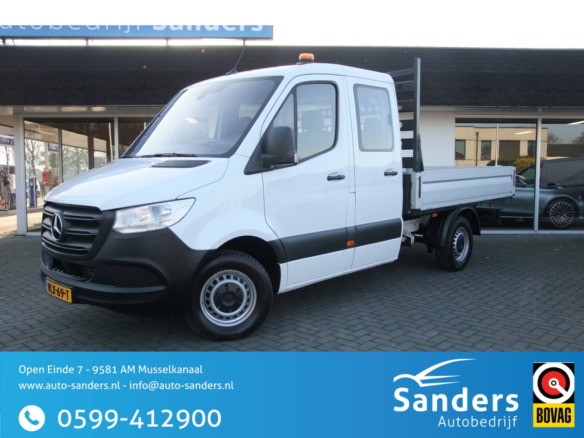 Mercedes-Benz Sprinter 311 1.9 CDI L2 DC / Zeer netjes/ Carp, Auto's, 13 km/l, Achterwielaandrijving, Gebruikt, Euro 6