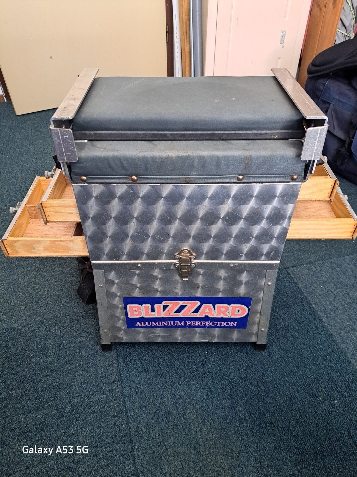 Blizzard Aluminium Visstoel  en Telescoop hengelen, 6 mtr, Ophalen of Verzenden, Gebruikt, Overige typen