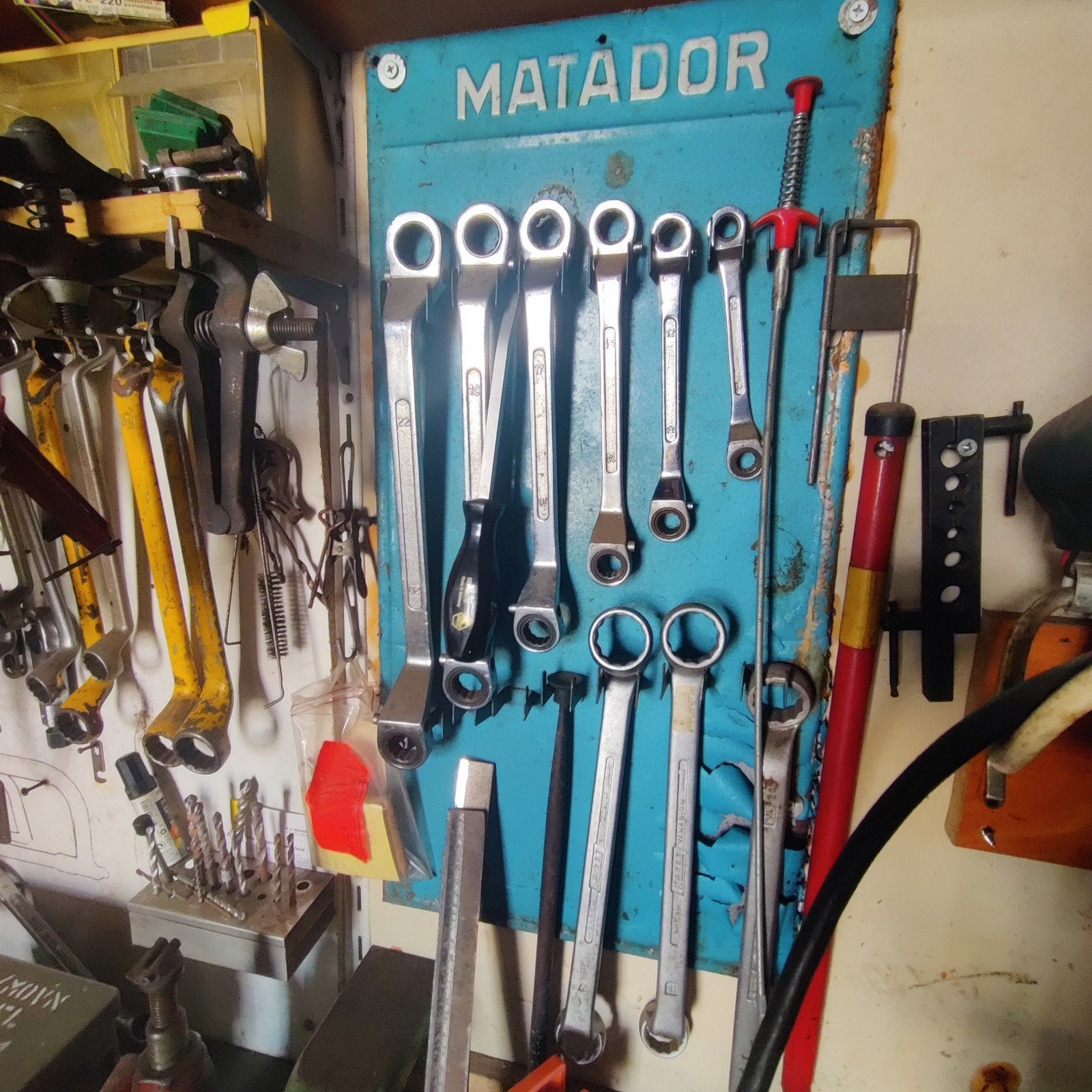 Grote partij gebruikte garage gereedschap inboedel, Ophalen, Gebruikt