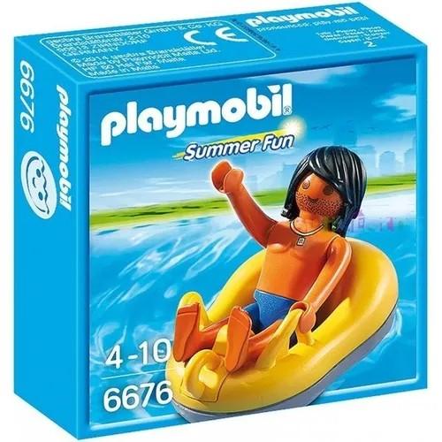 Playmobil 6676 Summer Fun - Raft met figuur, Ophalen of Verzenden, Zo goed als nieuw