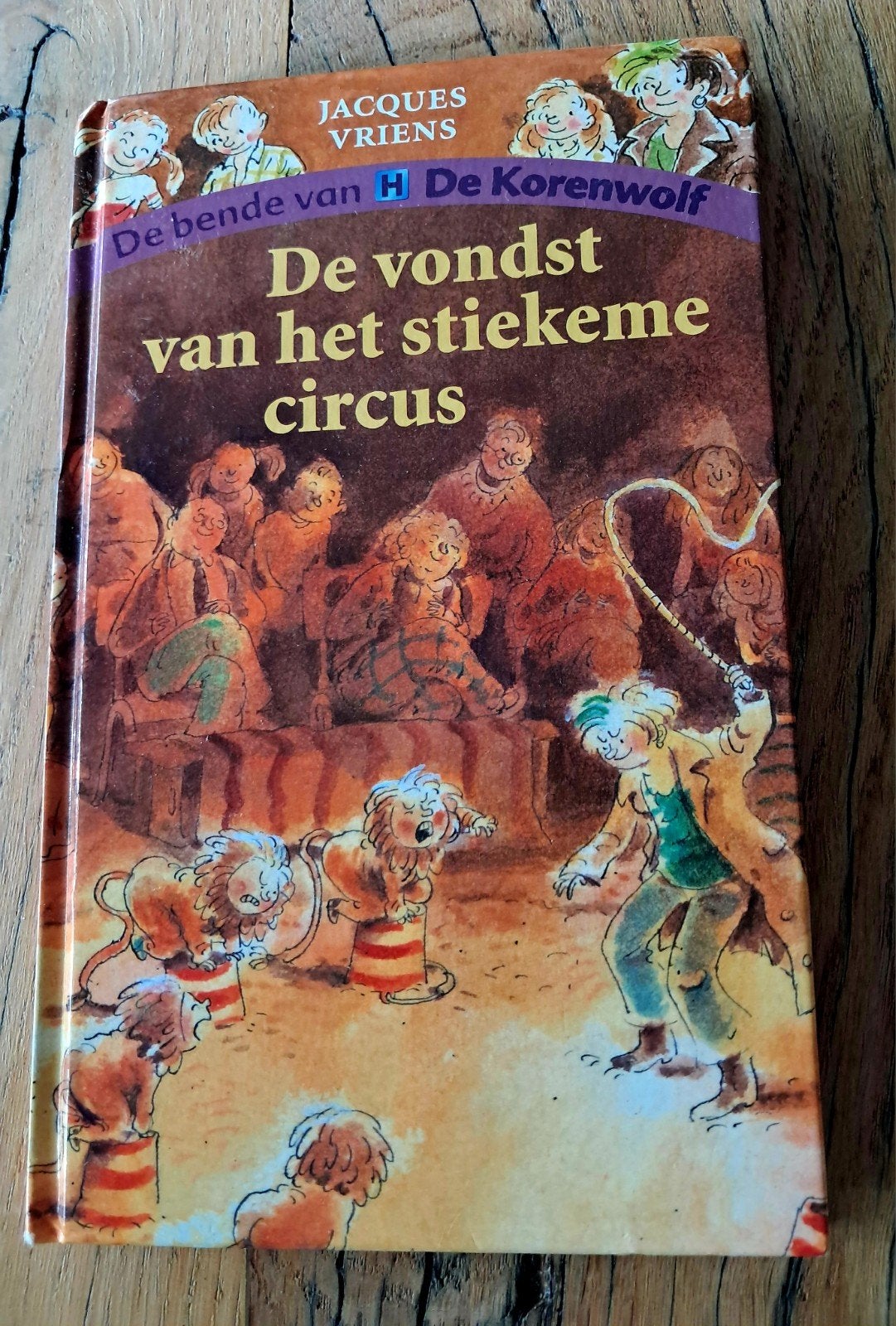 De vondst van het stiekeme circus - Jacques Vriens, Boeken, Ophalen of Verzenden