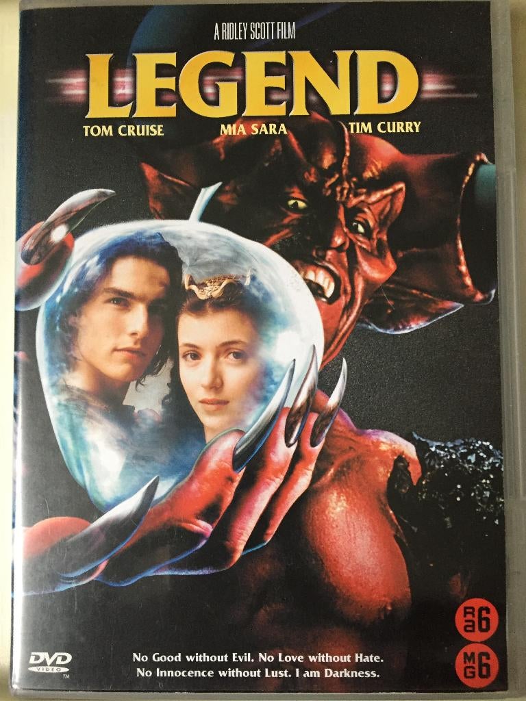 Legend ( Tom Cruise ), Cd's en Dvd's, Dvd's | Avontuur, Zo goed als nieuw, Vanaf 6 jaar, Ophalen of Verzenden