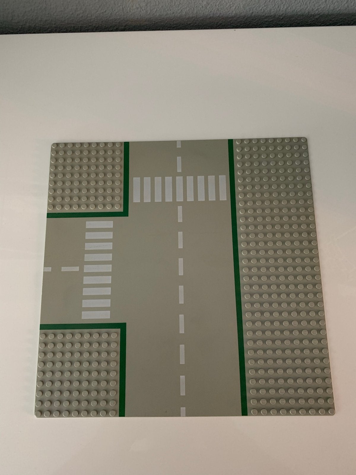 LEGO grondplaat met weg en zebrapad, Ophalen of Verzenden, Gebruikt, Overige merken