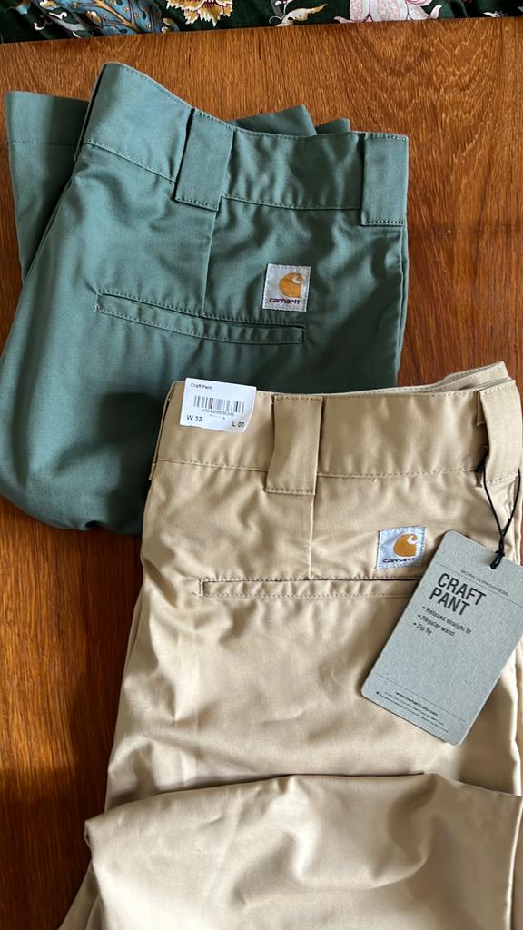 Carhartt wip 2x  nieuw maat 33, Ophalen of Verzenden, Zo goed als nieuw, Overige maten