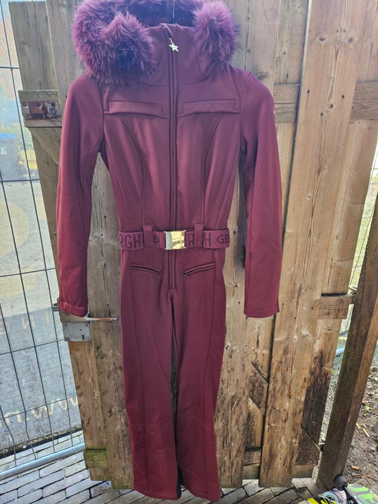 Nieuw skipak jumpsuit goldbergh parry Wijnrood 34, Ophalen of Verzenden, Nieuw, Maat 34 (XS) of kleiner