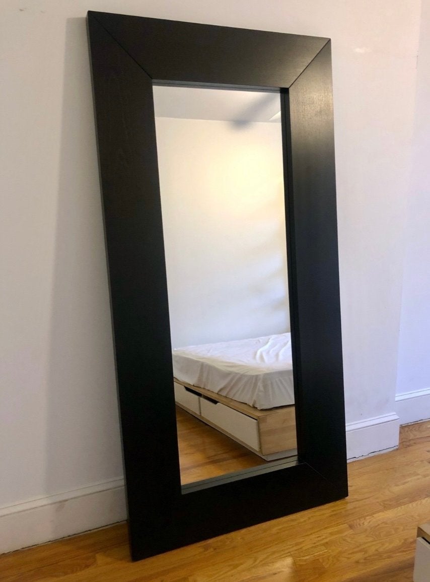 Ikea Mongstad spiegel (190x94 cm) Ophalen in Almere, Huis en Inrichting, Woonaccessoires | Spiegels, Ophalen, Zo goed als nieuw