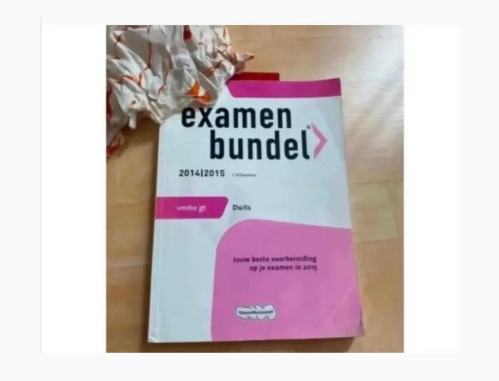 Examen bundel vmbo gt duits Schoolboek boek, Boeken, Schoolboeken, Ophalen, Zo goed als nieuw, VMBO, Duits