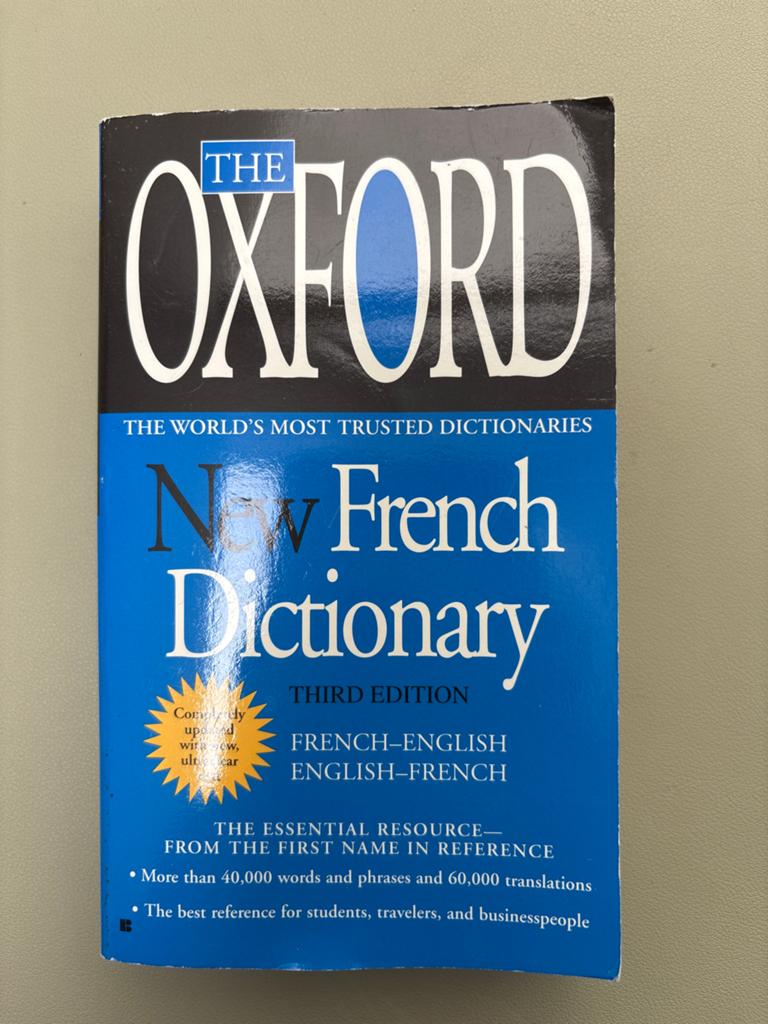 The Oxford New French Dictionary - Frans-Engels/Engels-Frans, Ophalen of Verzenden, Gelezen, Non-fictie