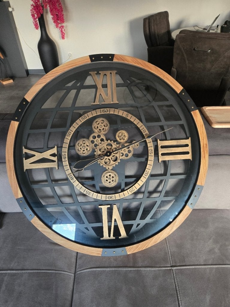 Wandklok, Ophalen, Wandklok, Analoog, Zo goed als nieuw
