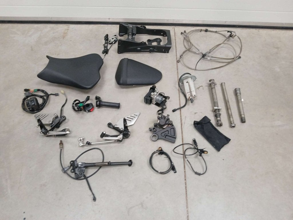 Kawasaki ZX6R bj 2013-2018 partij onderdelen, Niet ingevuld, Gebruikt, Niet ingevuld, Ophalen of Verzenden