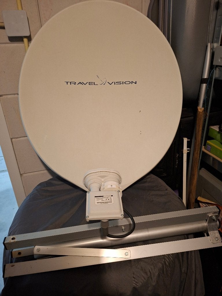 Travel Vision Schotel, Audio, Tv en Foto, Schotelantennes, Ophalen, Gebruikt, (Schotel)antenne, Overige merken