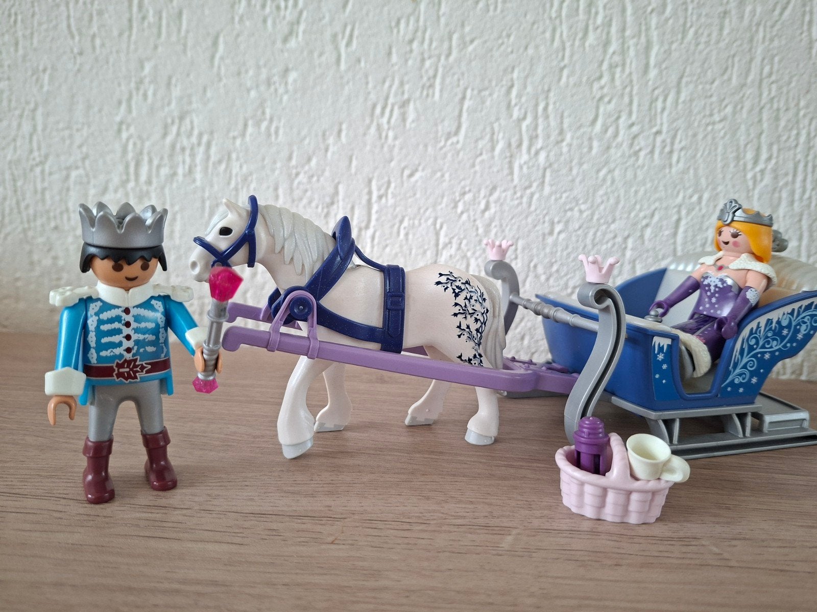 Playmobil koninklijke koets, Kinderen en Baby's, Speelgoed | Playmobil, Ophalen of Verzenden, Zo goed als nieuw, Complete set