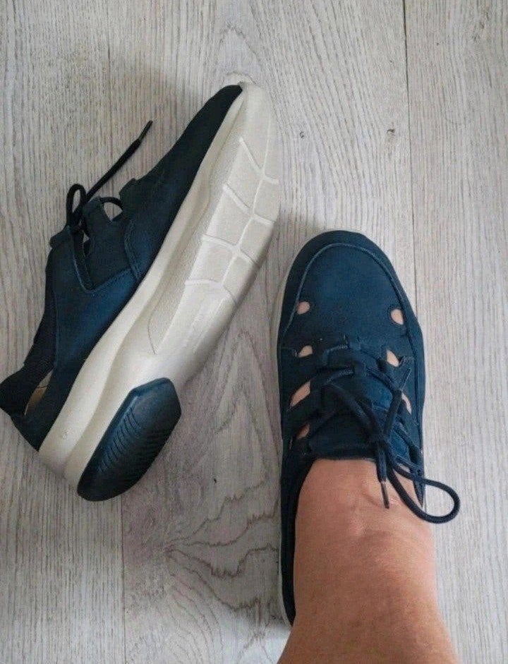 Wolky schoenen sandalen maat 38, Kleding | Dames, Schoenen, Wolky, Blauw, Zo goed als nieuw, Sandalen of Muiltjes
