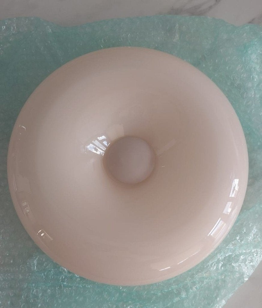 Plafondlamp Zand/Roze Donut, Ophalen, Beige, Modern, E14 (klein)