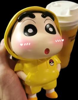Shin Chan collectors figuur (14cm), Ophalen of Verzenden, Nieuw
