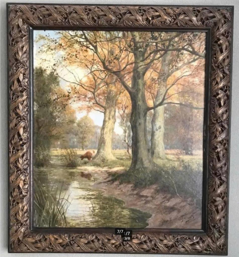 Schilderij van W.J.Alberts, Antiek en Kunst, Kunst | Schilderijen | Klassiek, Ophalen