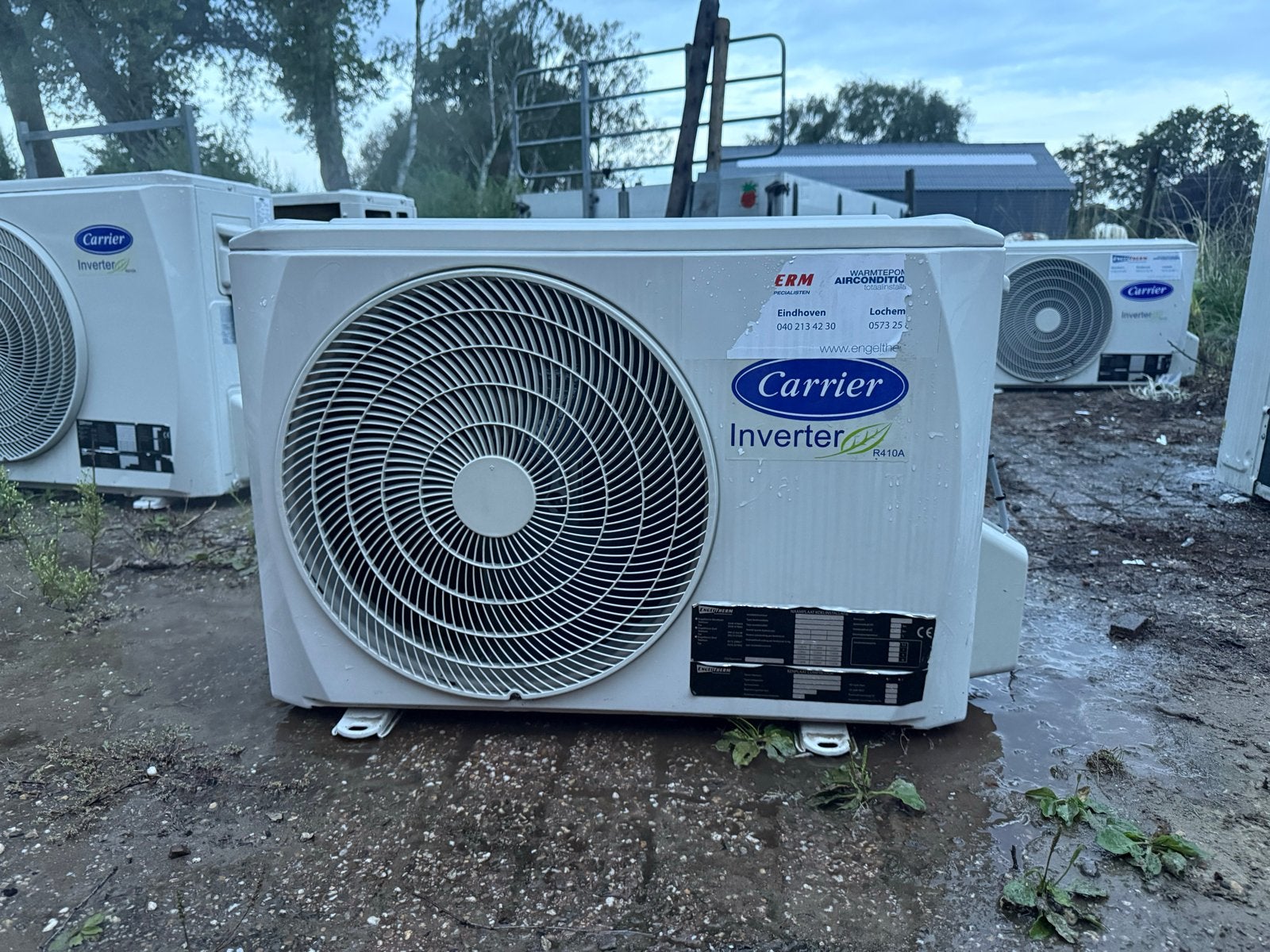 Carrier Airco 5KW Plafond Onderbouw met Afstandsbediening, Ophalen, 100 m³ of groter, Afstandsbediening, Gebruikt