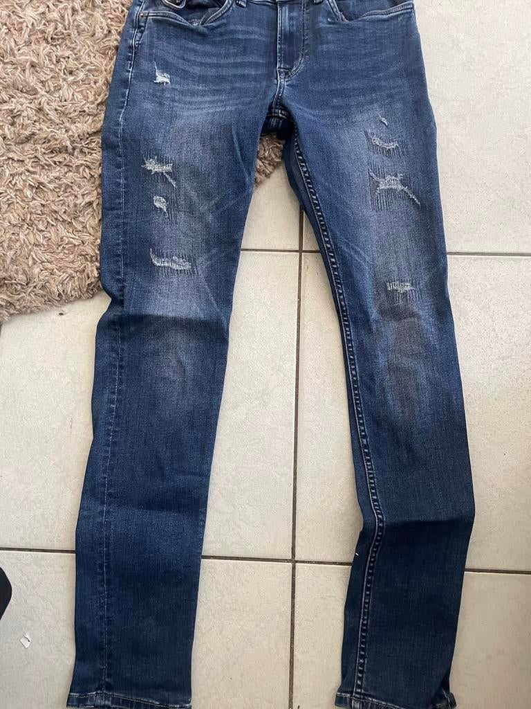 Chief herenjeans, Ophalen of Verzenden, Zo goed als nieuw, Blauw, W32 (confectie 46) of kleiner
