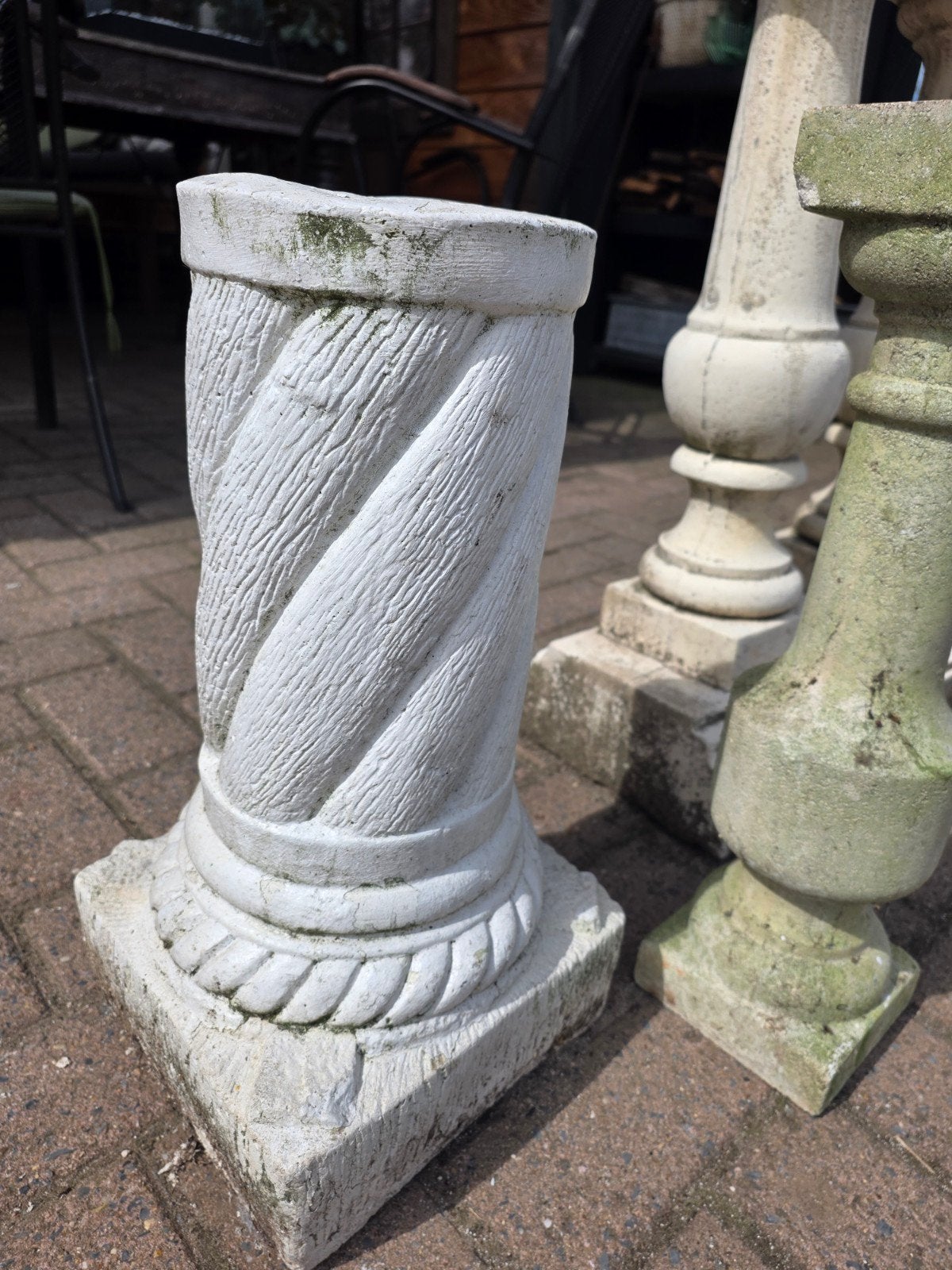zuil / sokkel van beton, Ophalen, Rond