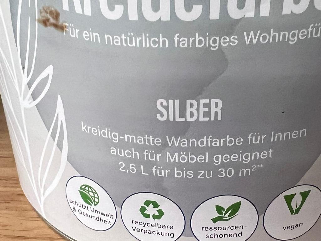 krijtverf mat zacht landelijk voor oa meubels en muren, Am Bahnhof, Overige typen, Ophalen of Verzenden, Made in germany